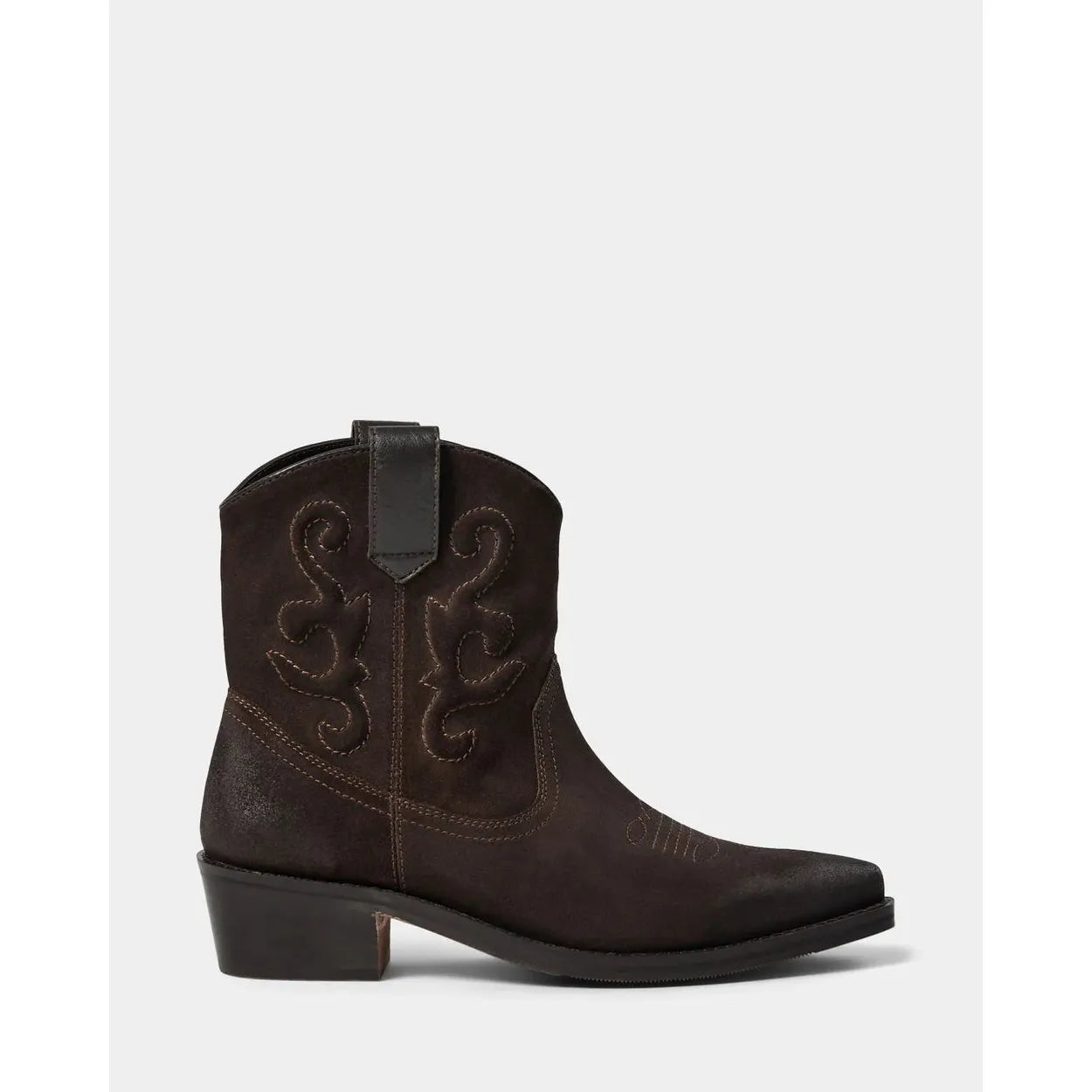 DARK BROWN COWBOY BOOT