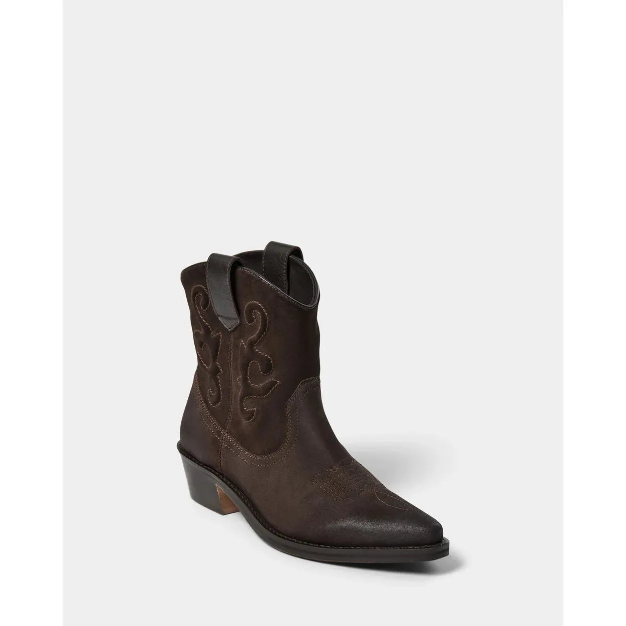 DARK BROWN COWBOY BOOT