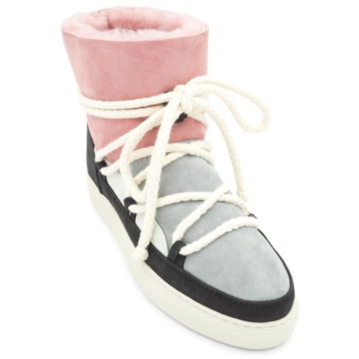 Patchwork Sneaker Boot